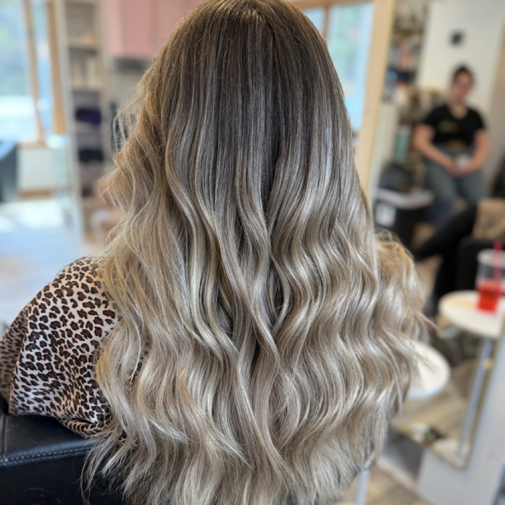 Shampoo + style at Root 2 Salon & Spa LLC in Wilton, ME