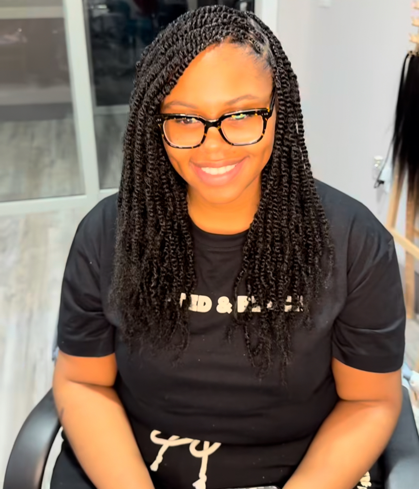 Spring Afro Twist Midback
