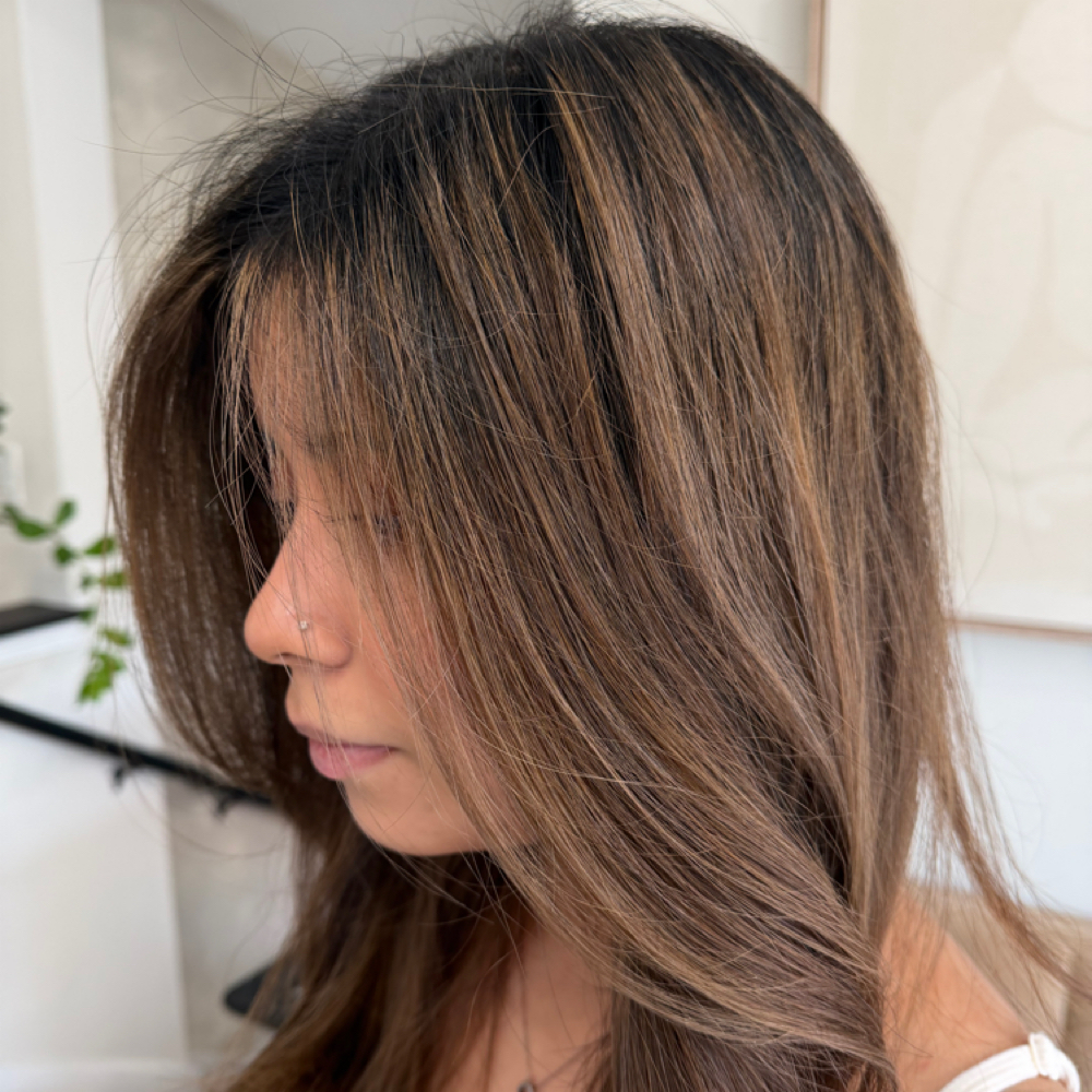 Lived-In Gloss + Blowout at Guild + Mane Salon in Holland, MI