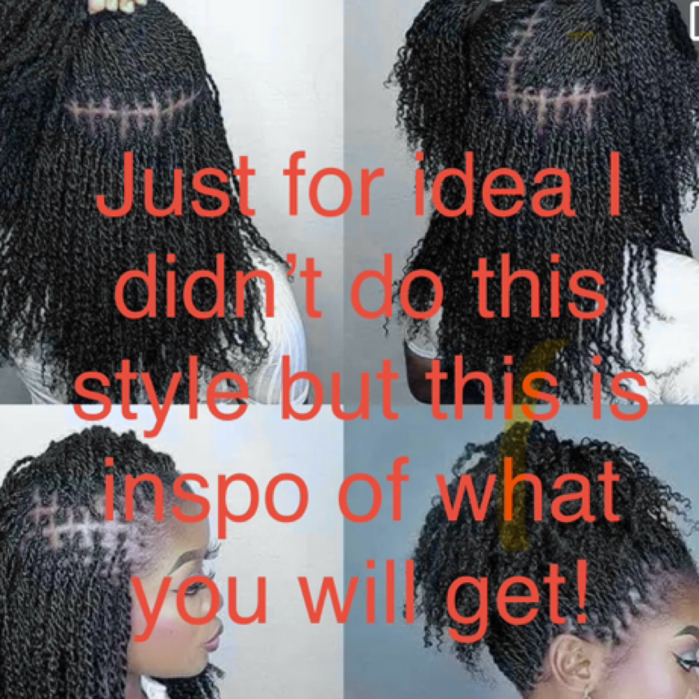 Extra Small Twist (kinky,spring) at Jackcity  styles LLC in Waterloo, IA