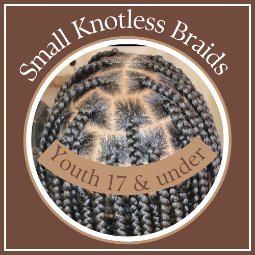 Youth Small Knotless Braids