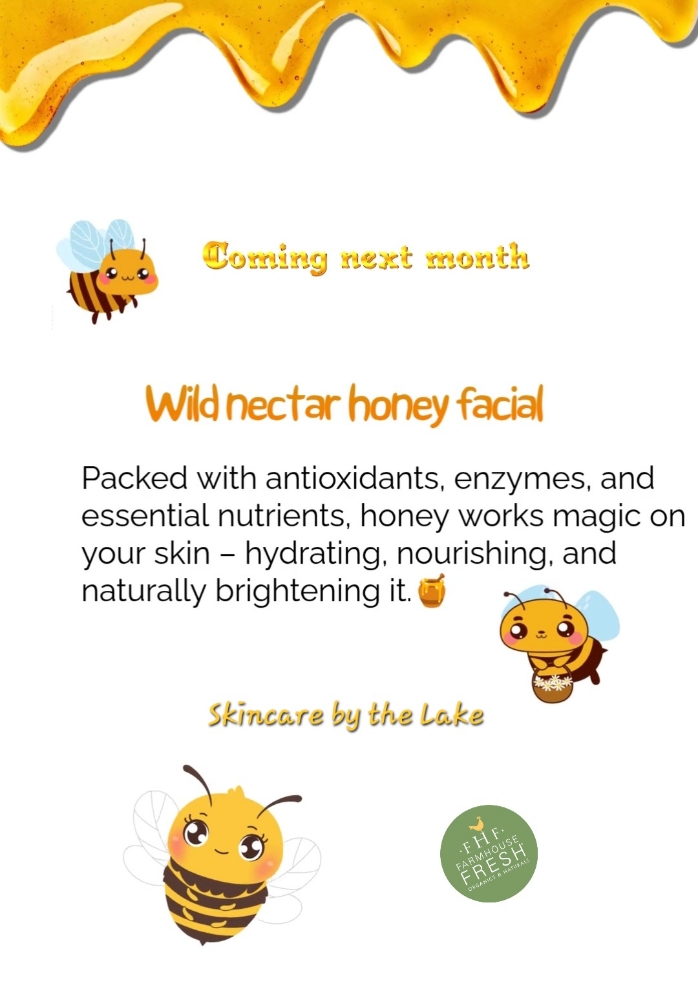 Wild Nectar Honey Facial 💆♀️🐝🍯