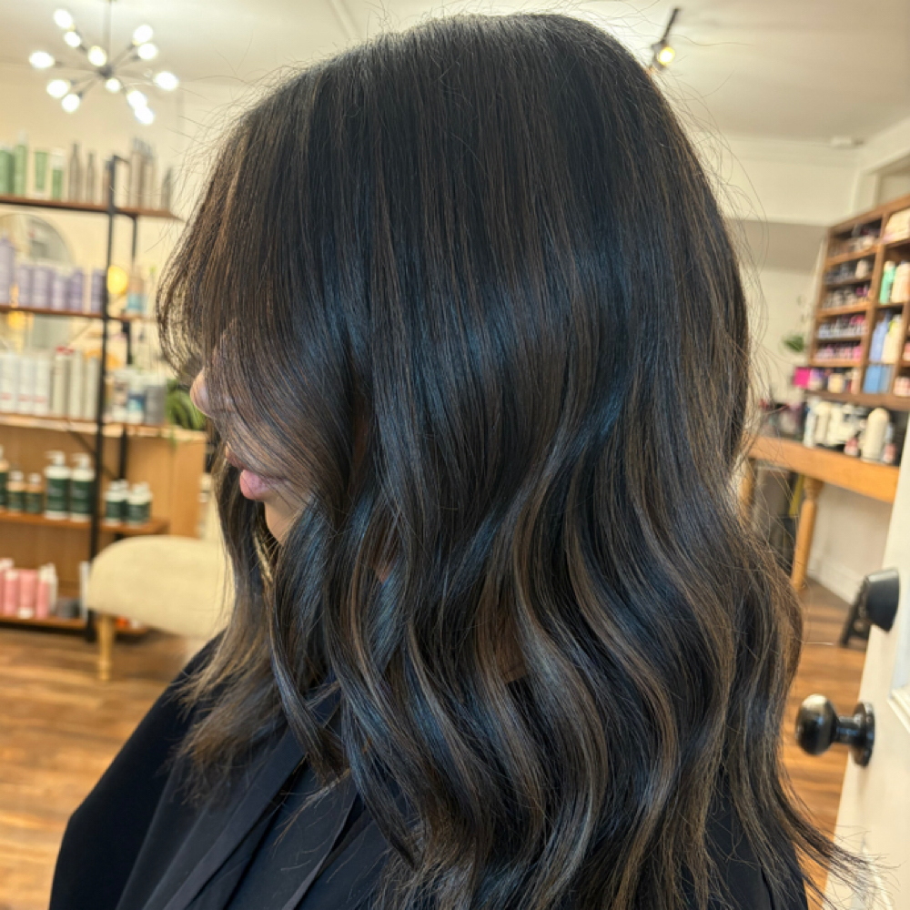 Partial 1/2 Head Modern Blonding at Kennacolorcuts in Tampa, FL