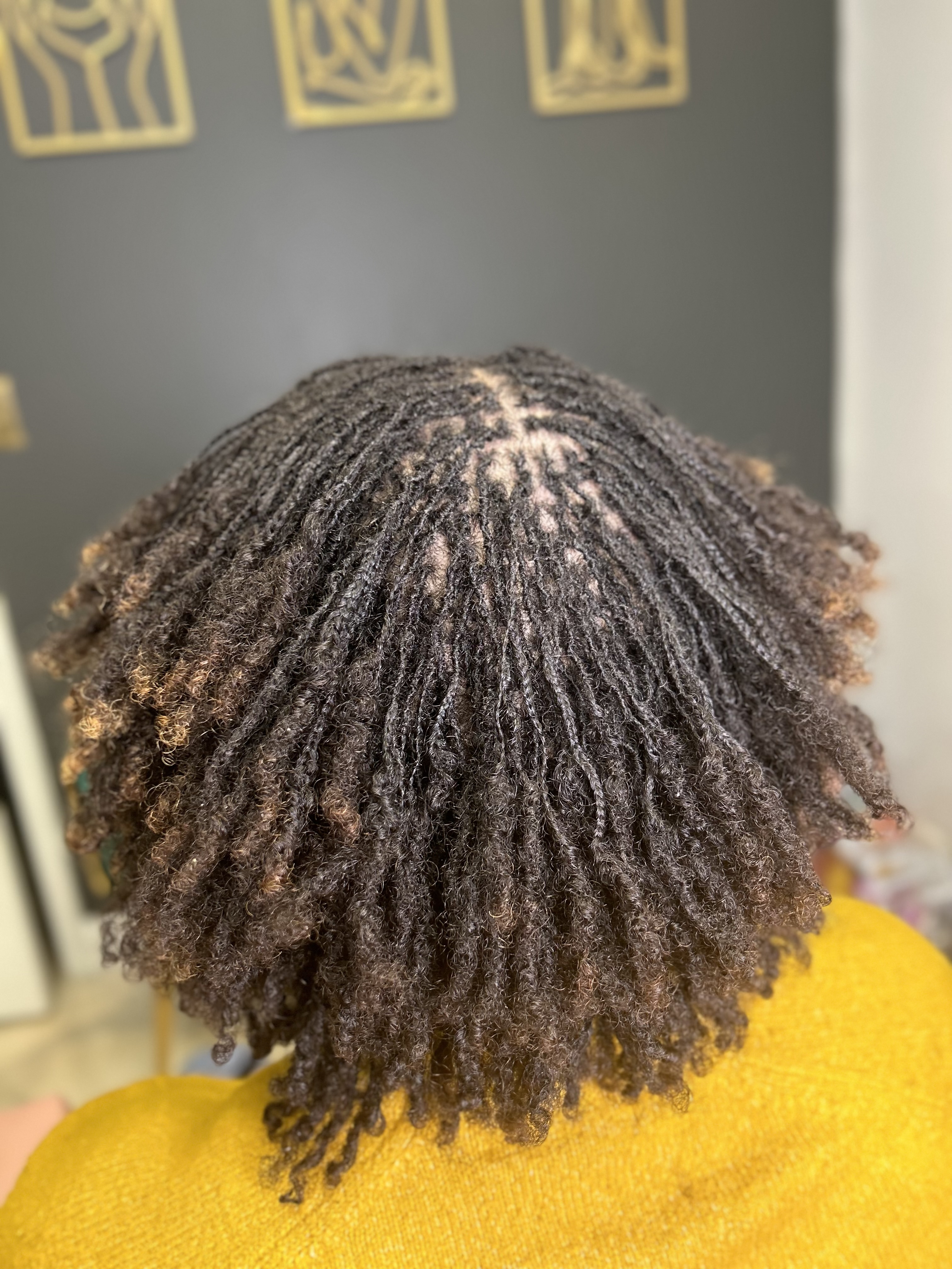 Microbraid loc Installation