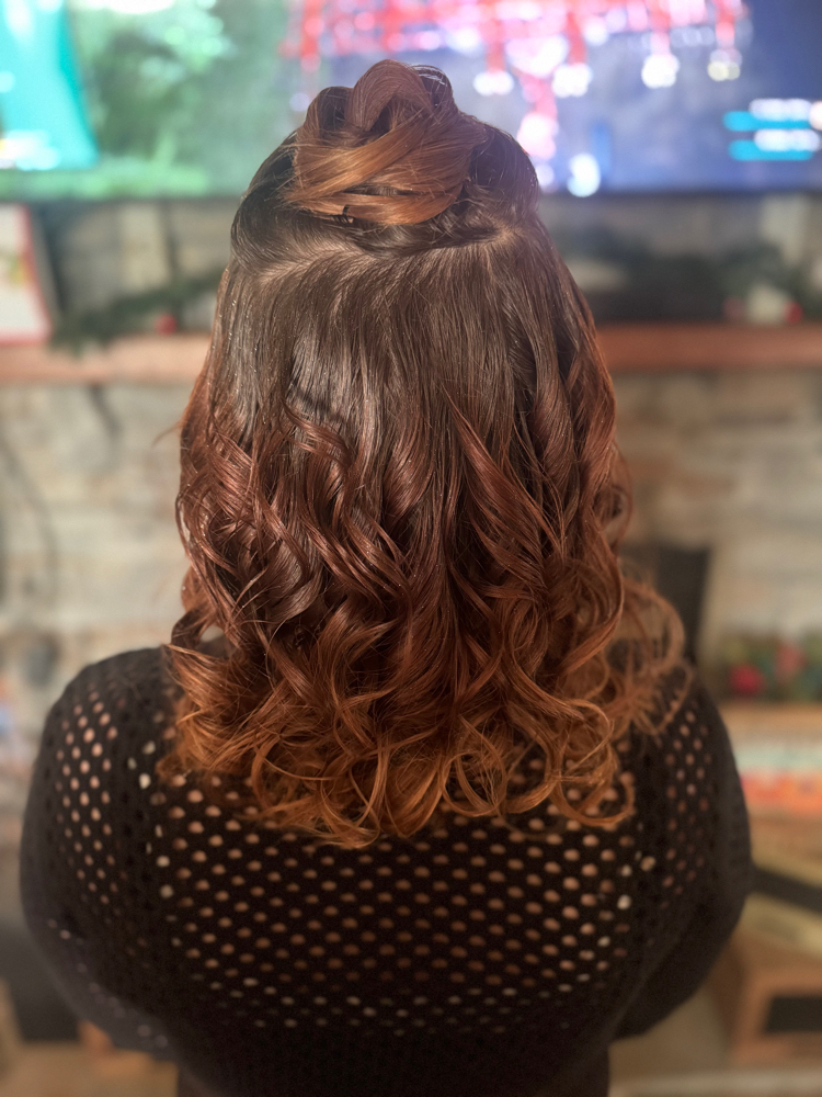 Updo Half Up