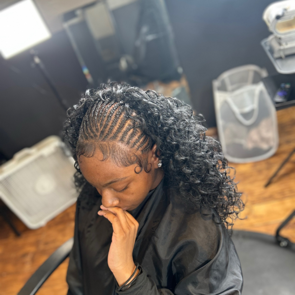 Tribal Braids + Quickweave at TAI.THE.STYLIST HAIR STUDIO INC. in Dayton, OH