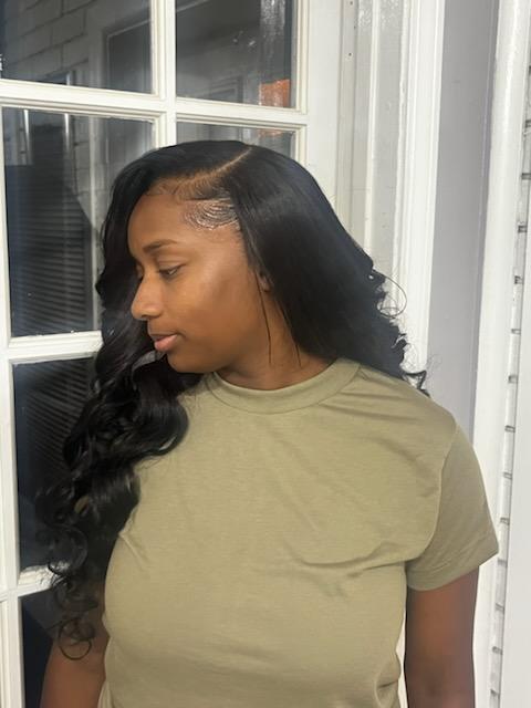 Traditional Sew In W/ Leave Out