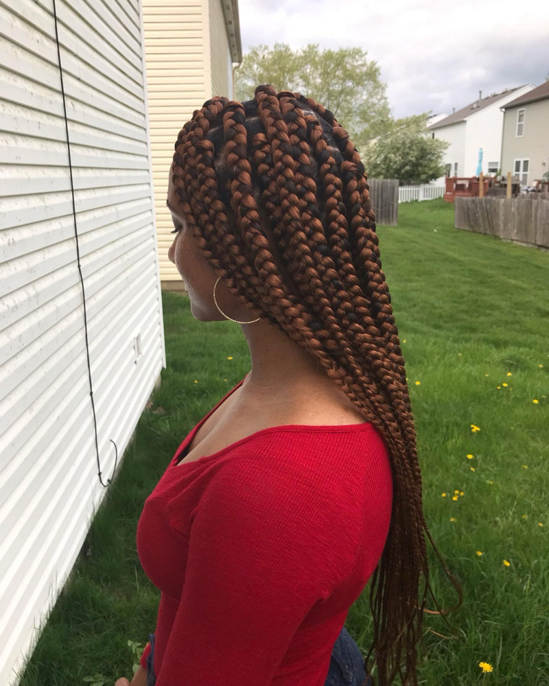 Large Box Braids