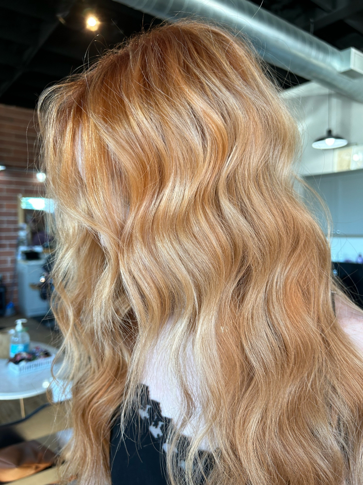 All Over Color + Highlights