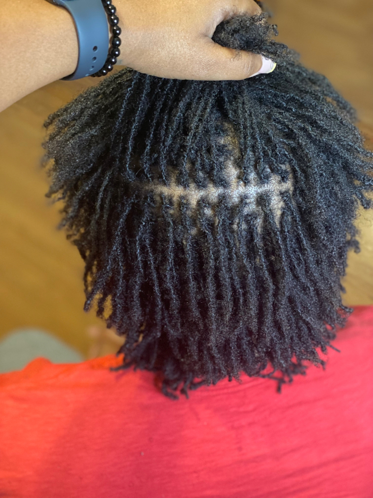 Microlocs retie (4-6wks) at Insightful Crown in Sumter, SC