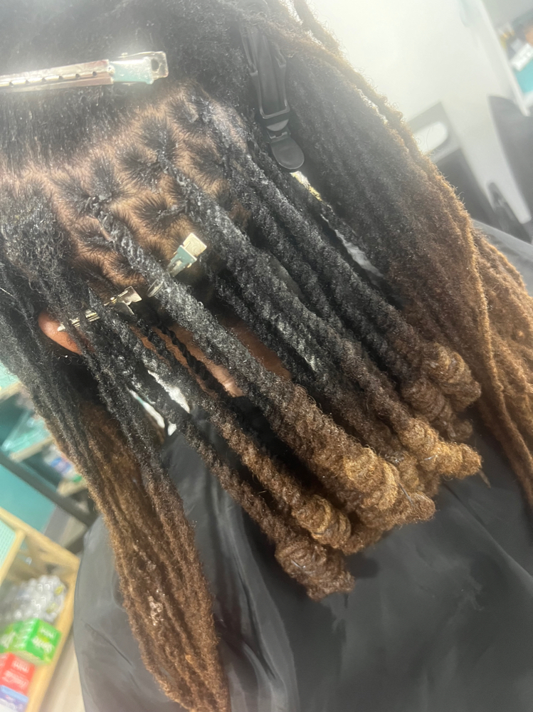 Traditional Locs Midback W SHAMPOO