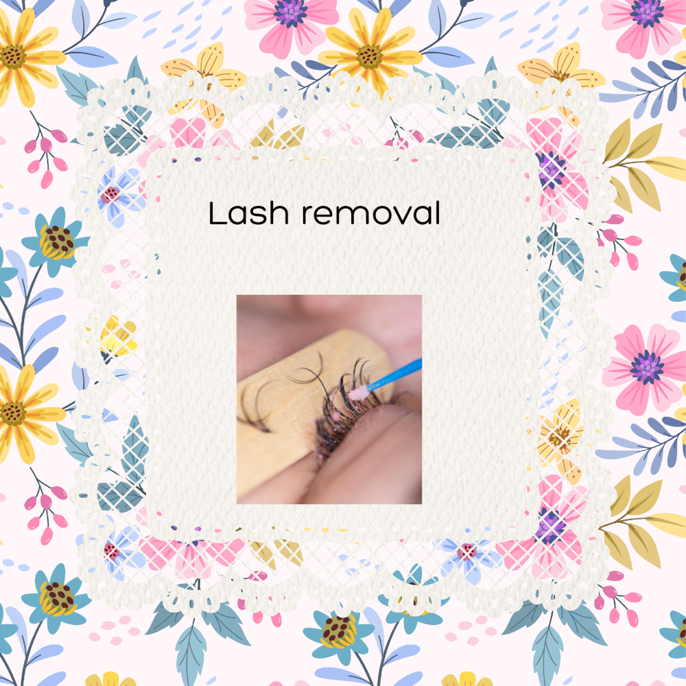 Lash Removal at Skin Care By Jrobles 🤍 in Monterey, CA