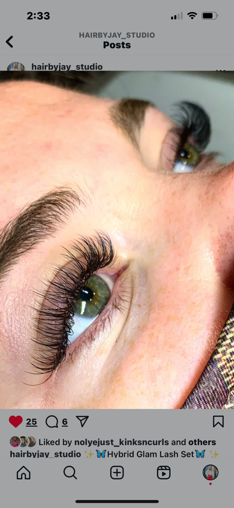 Hybrid Lash Extensions