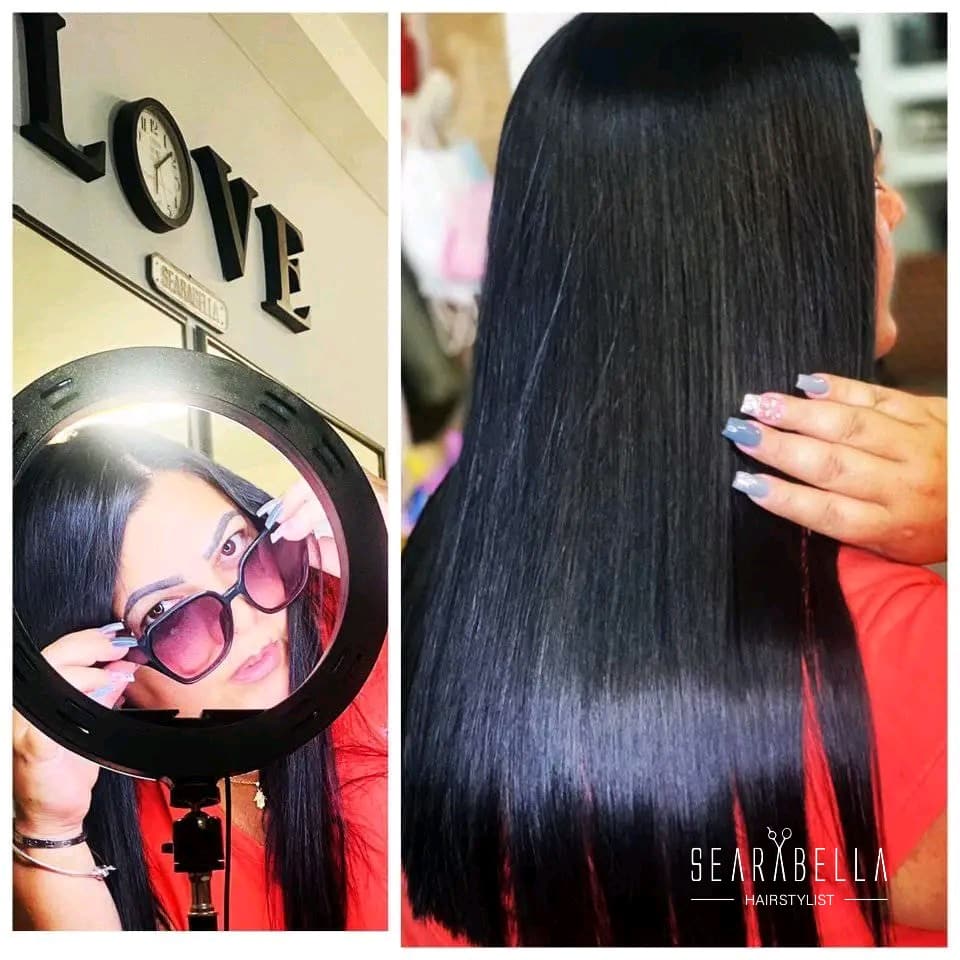 Nourishing Hair Steaming at Searabella Hair in West Palm Beach, FL