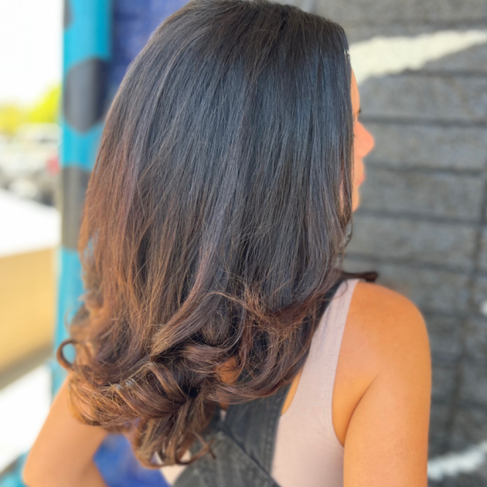 Blowout at Volume Salon in Modesto, CA