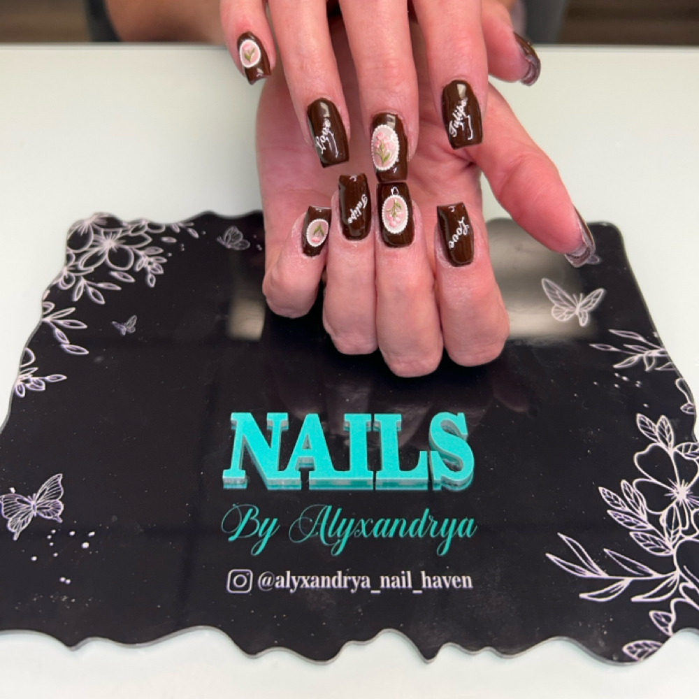 Acrylic Full Set at Alyxandrya Nail Haven in Ventura, CA