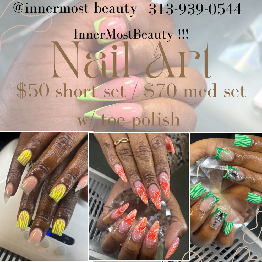 Fullset/ Toe Polish !special!
