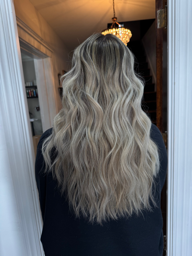 full blonding