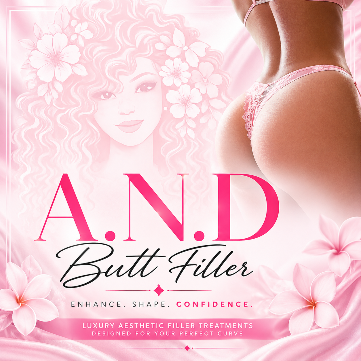 A.N.D Butt Filler Six Session at Nubian Beauty Bar New York in franklin square, NY