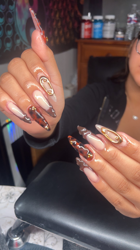 XL gel X Set at Nails.by.em in Mastic, NY