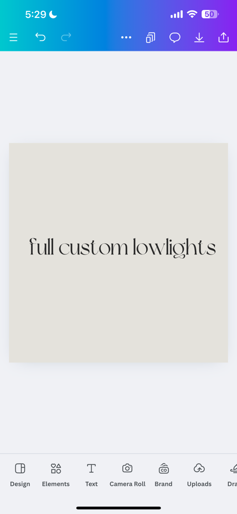 Full Custom Lowlights