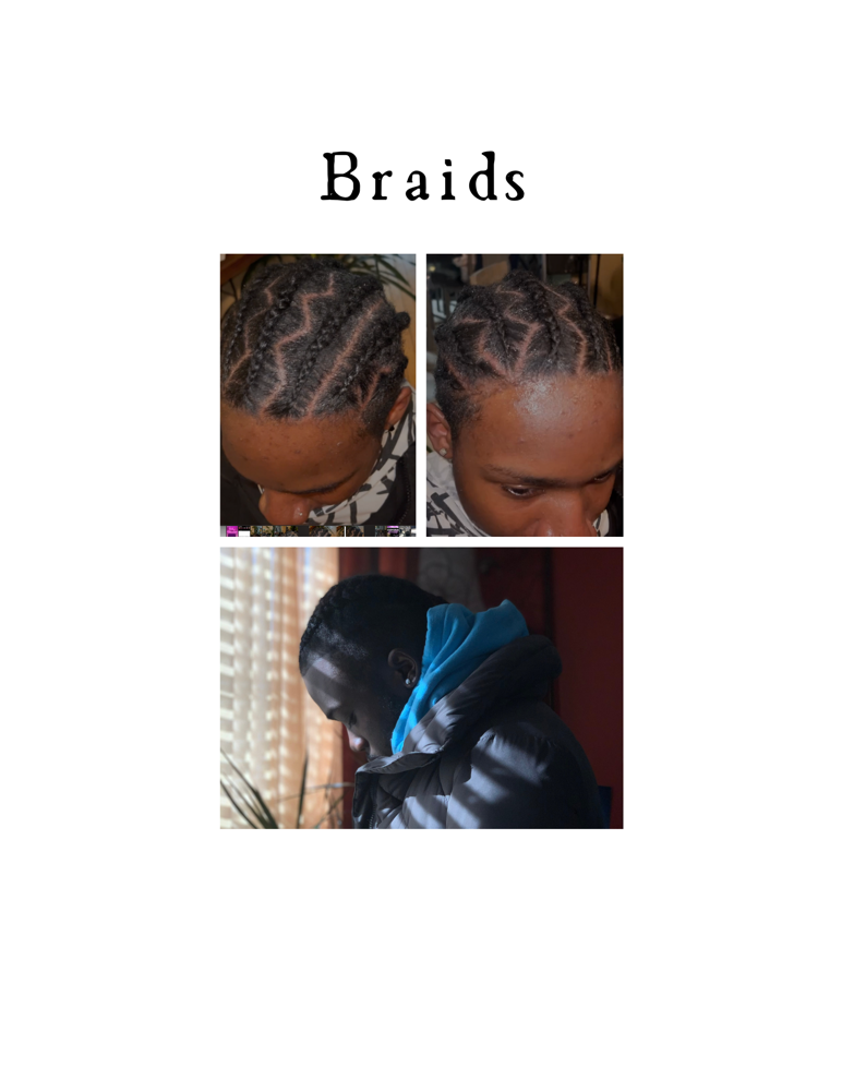 Cornrows at Desyre Flawless Beauty in Catonsville, MD