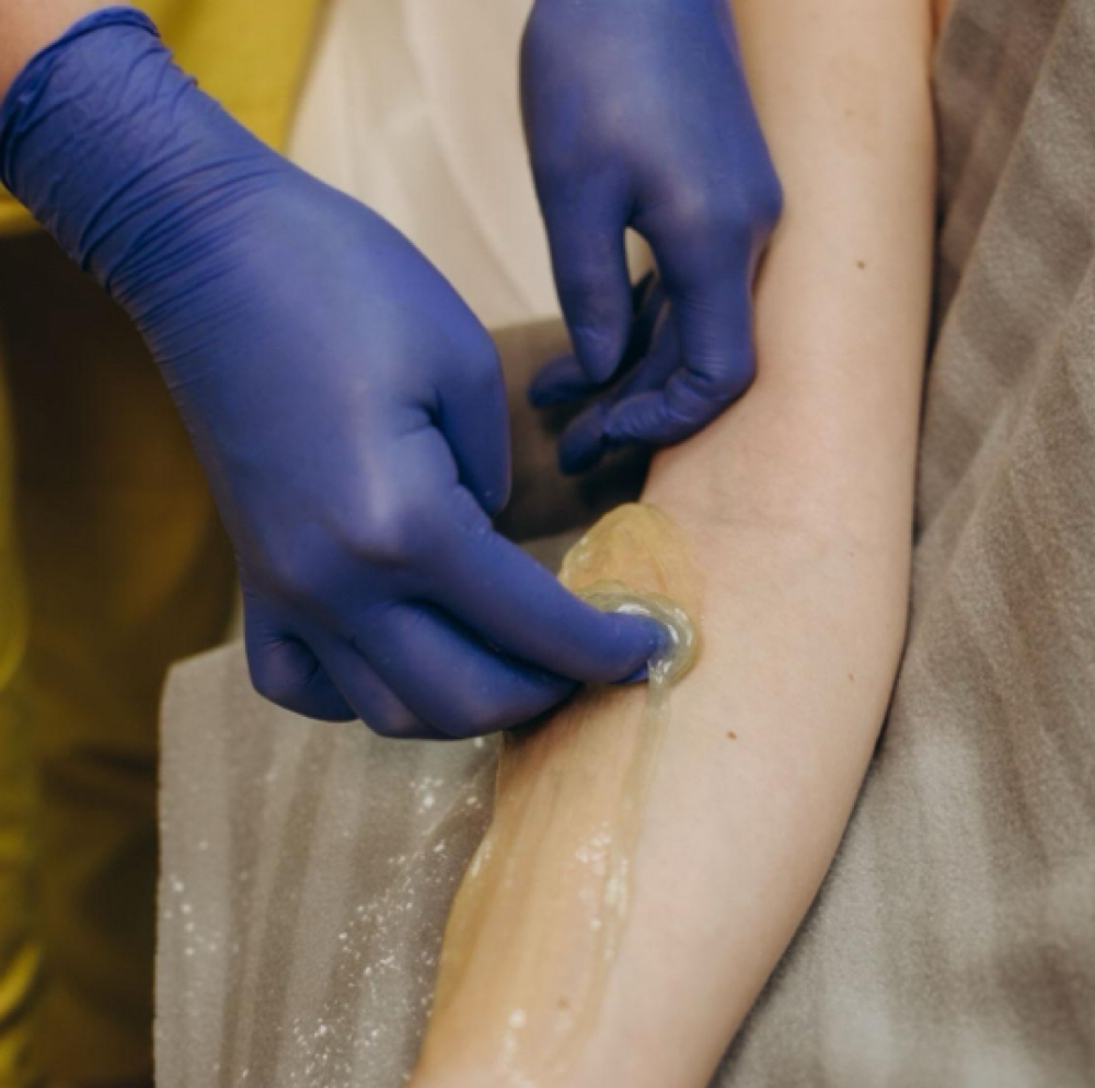 Full Arms Sugaring at Gegee's Spa on Devine in Columbia, SC