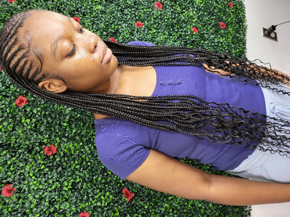 Fulani Style at @ivtebeautyplace in Suitland  Md, MD