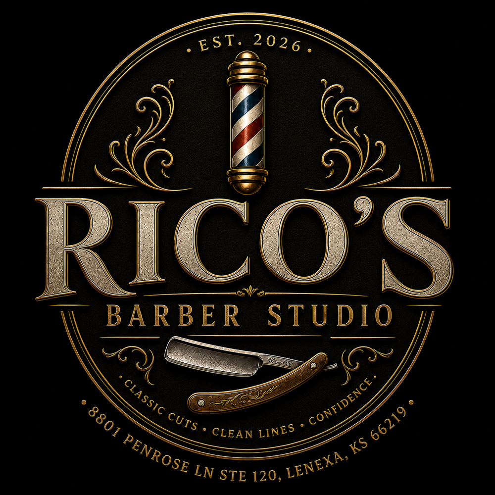 Head Shave at Rico’s Barber Studio in Lenexa, KS