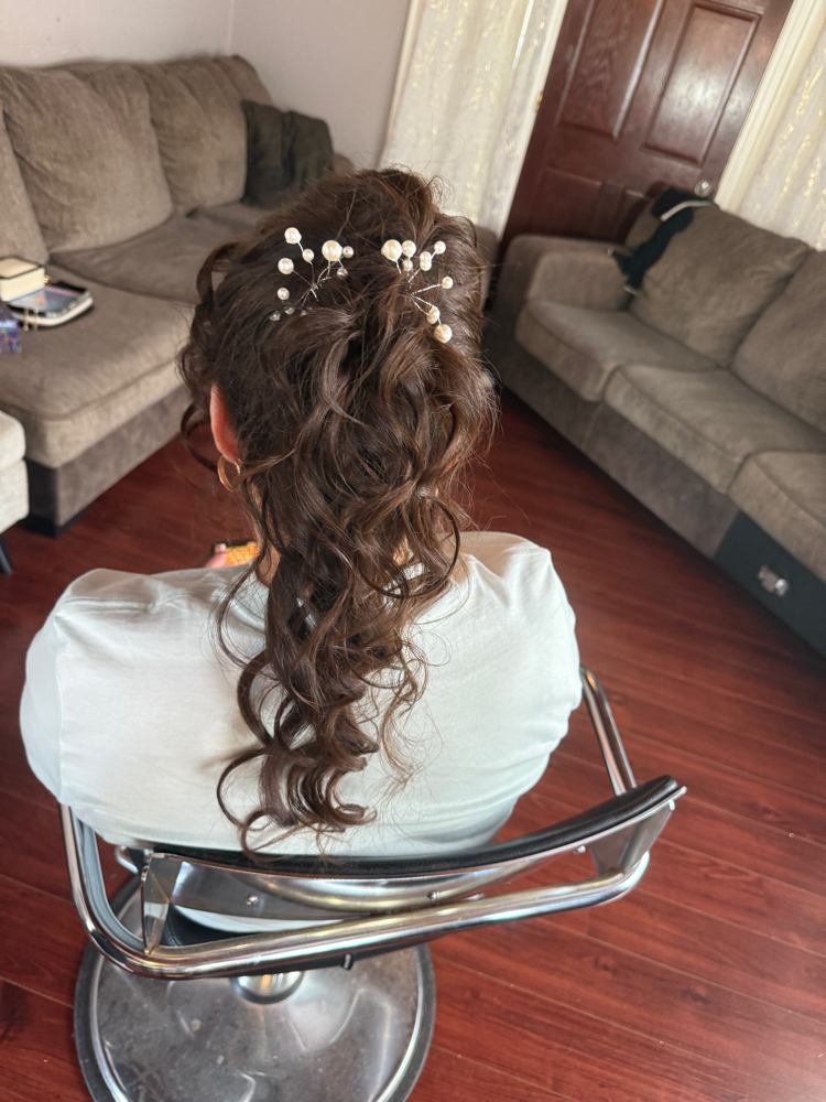 Hair Upstyle (updo) not For Brides