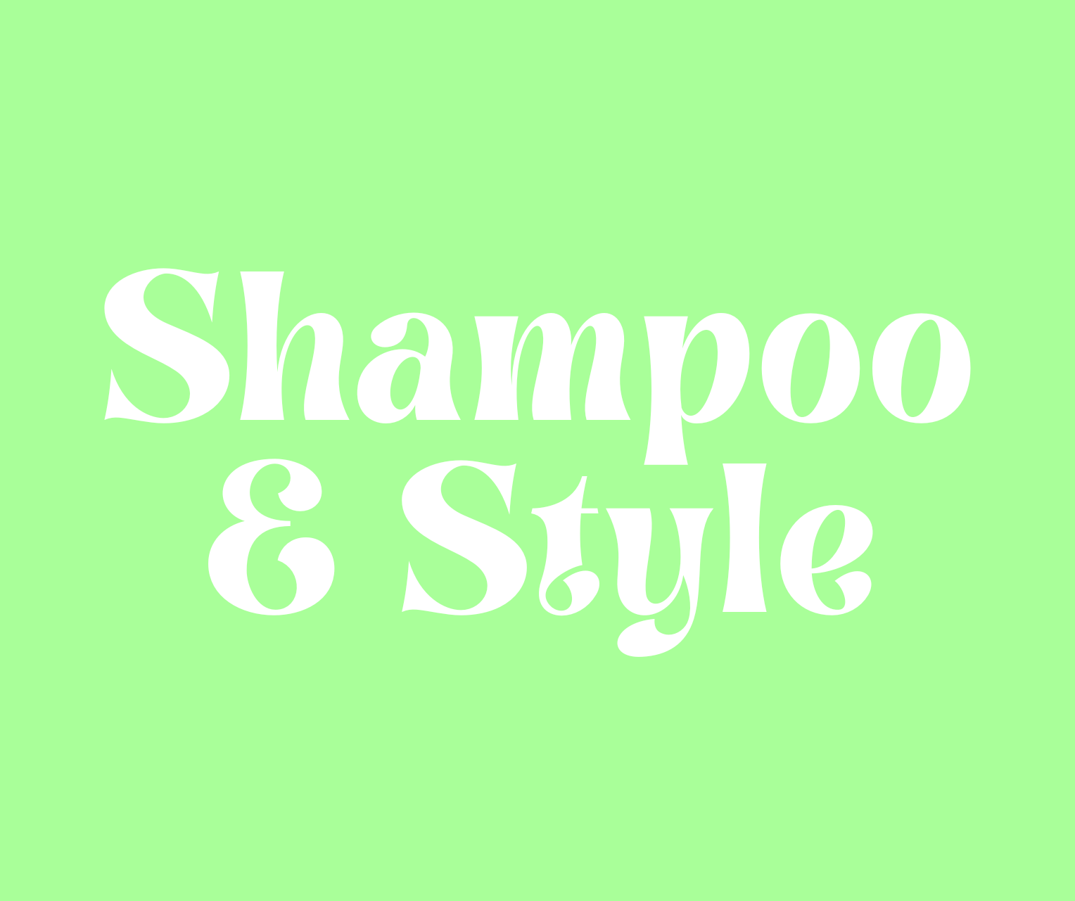 Shampoo/style
