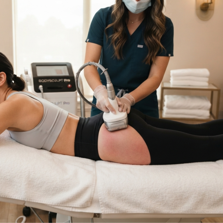 Hip Dip Correction Session at Mind Body & Clue Cosmetic Spa in Monroville, PA