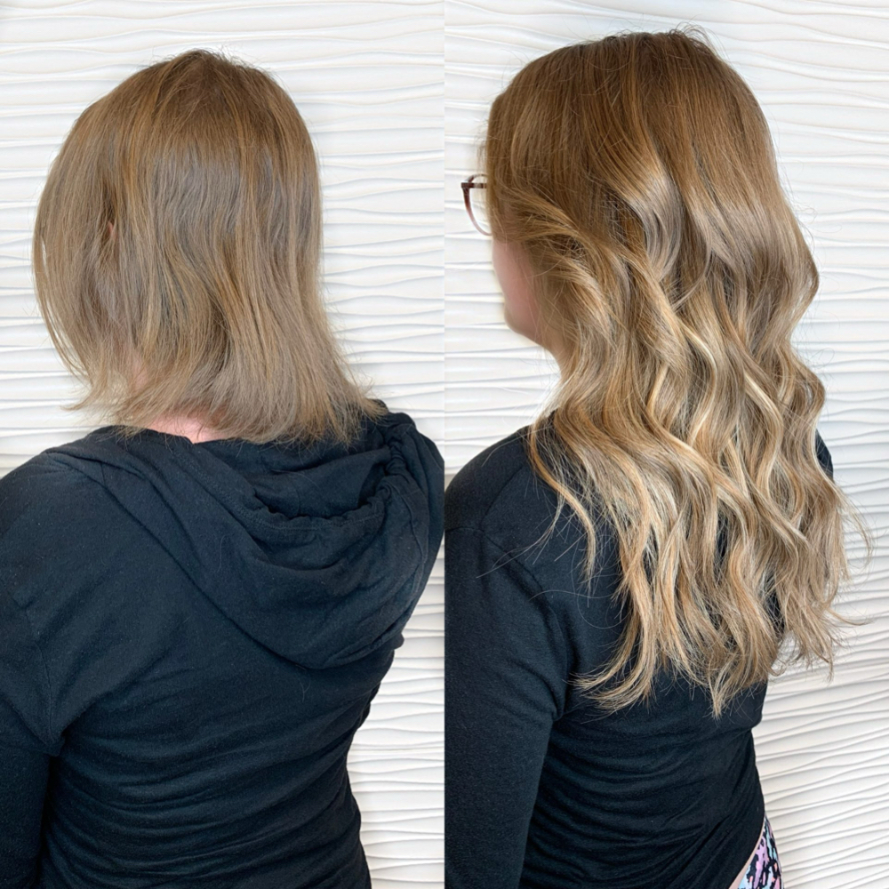 Tape-In New Hair at Foundation Hair Studio in Denver, CO