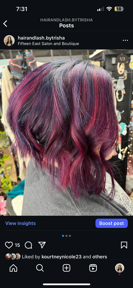 Vivid Color at Trisha Armstrong in Sparta, MI