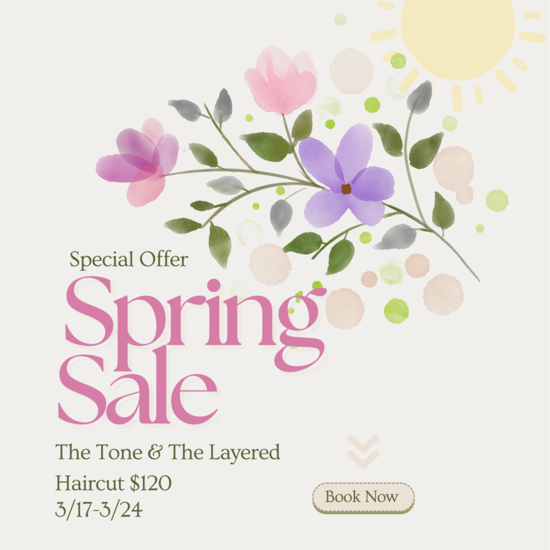 Spring Sale: Tone & Layered Haircut at Beauty by Jas in Lenexa, KS