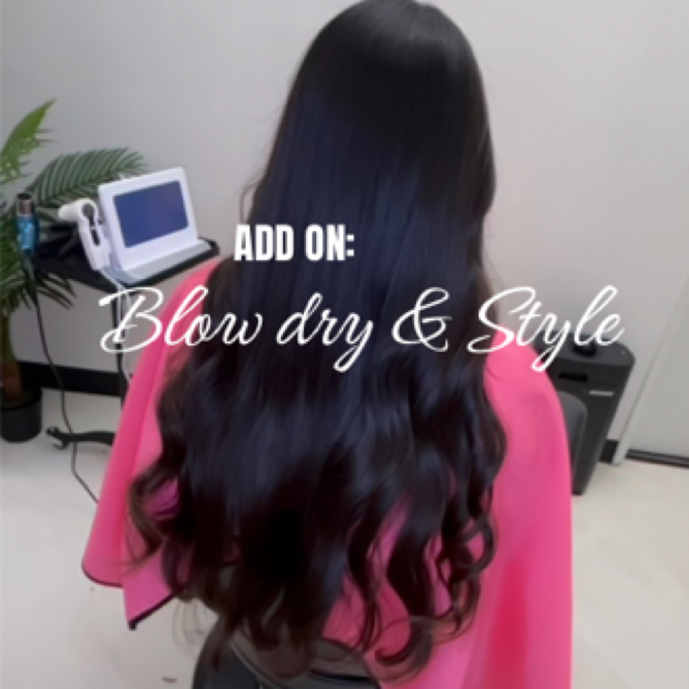 Add On: BLOW DRY & Style at Rosepedal Atelier in Moreno Valley, CA