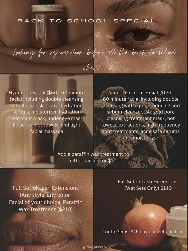 Acne Control/Prevention Facial at The KY Lash Lab in Carson City, NV