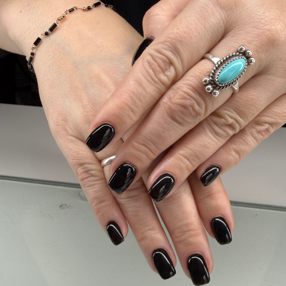 Structured Gel Mani at KickAshNails in Austin, TX