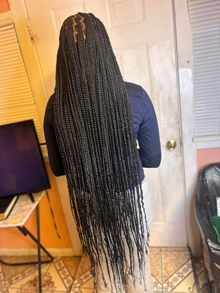 Large Knotless