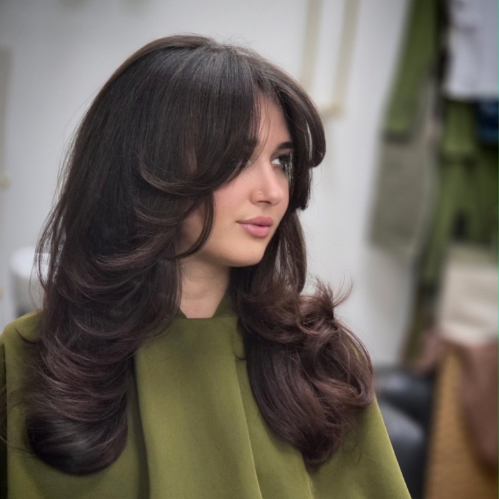 The Perfect Haircut at The Perfect Canvas Hair Salon in Katy, TX