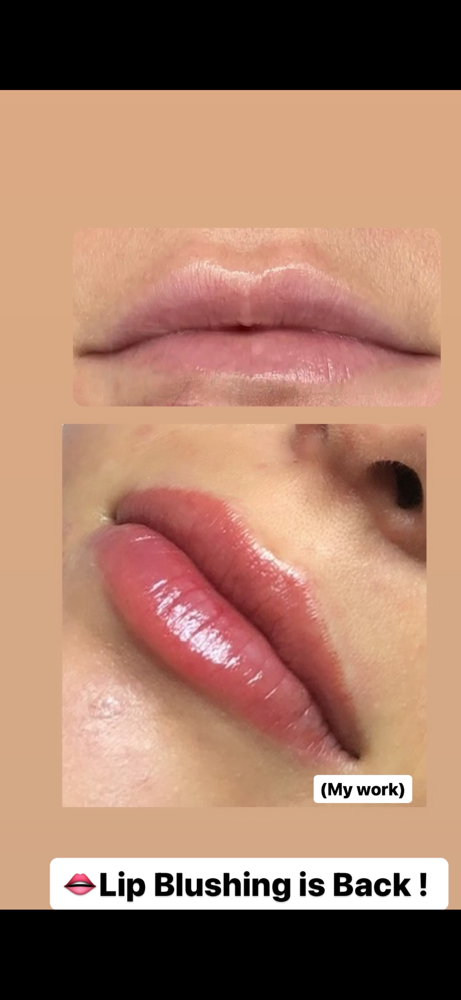 Lip Blush Intitial 4 Week Touchup