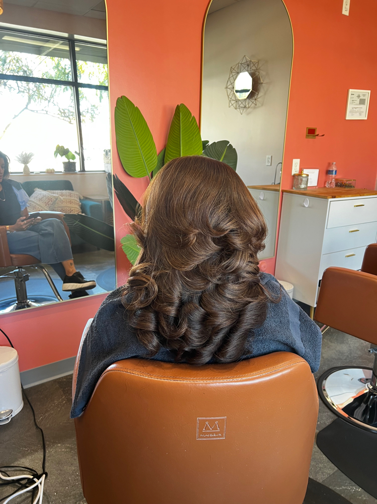 Signature Blowout at HairbyGabbz in Fresno, CA
