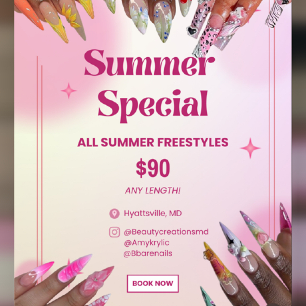 $90 Gel-X Freestyle at STUDIO 3 ARTISTRY in Hyattsville, MD