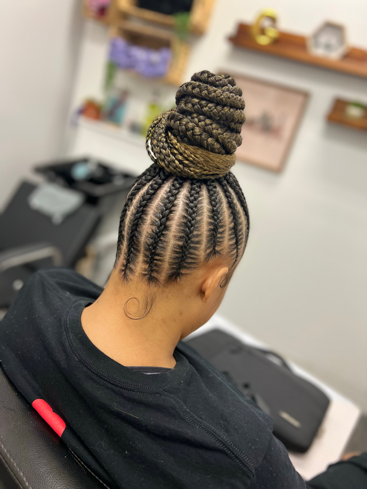 Feed-In Ponytail