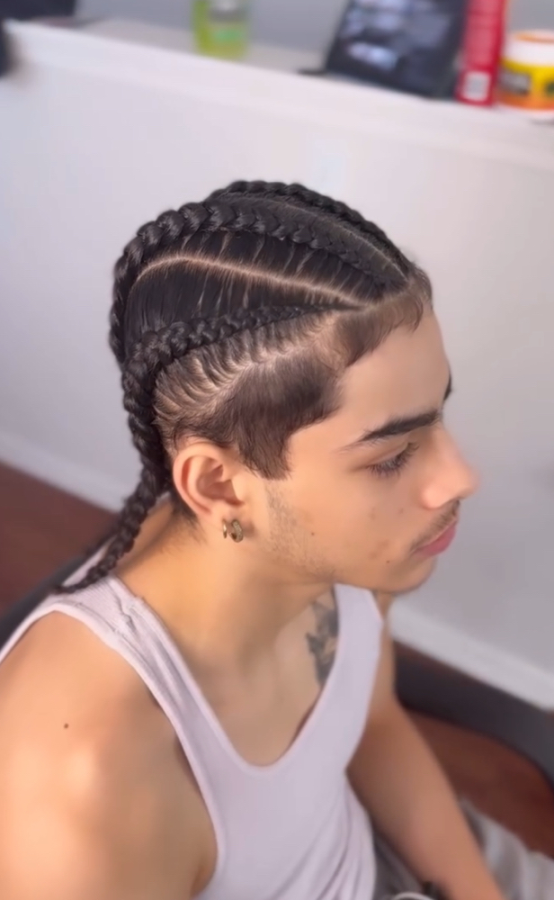 2-4 braids