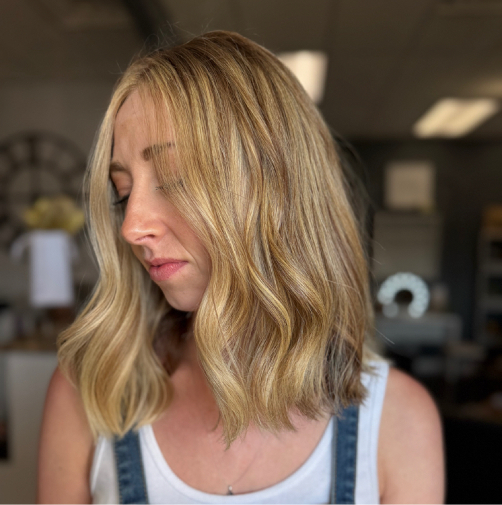 Partial Balayage/Teasy-lighy at The Devoted Blonde Co in Chesterfield, VA