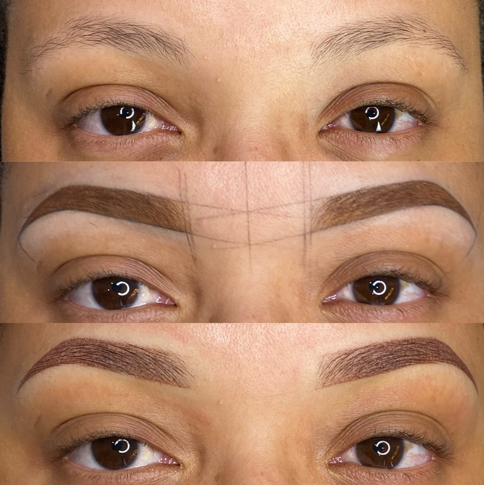 Brow Touch Up - Less Than 1 Year at The Boujee Ink Studio PMU in Cedar Park, TX