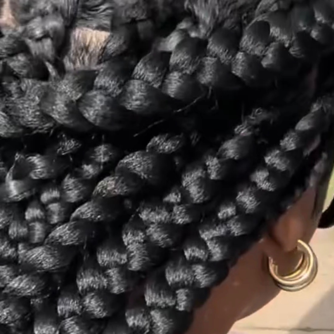 Jumbo Knotless Braids at Dose Braids in Dallas, TX
