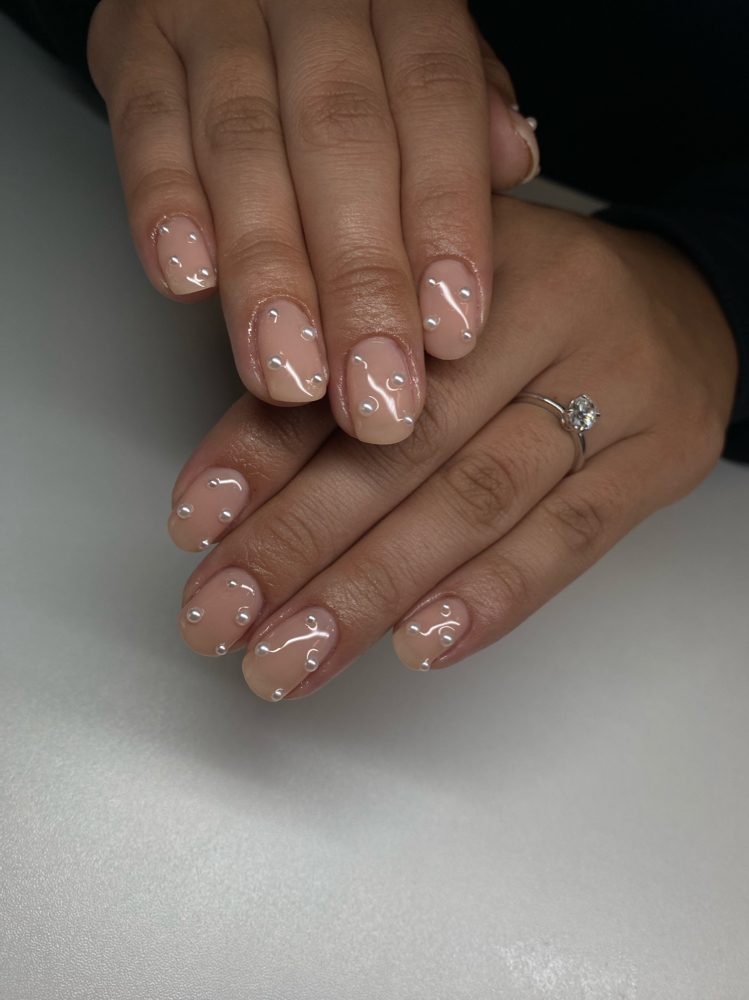 Rhinestones On Every Nail