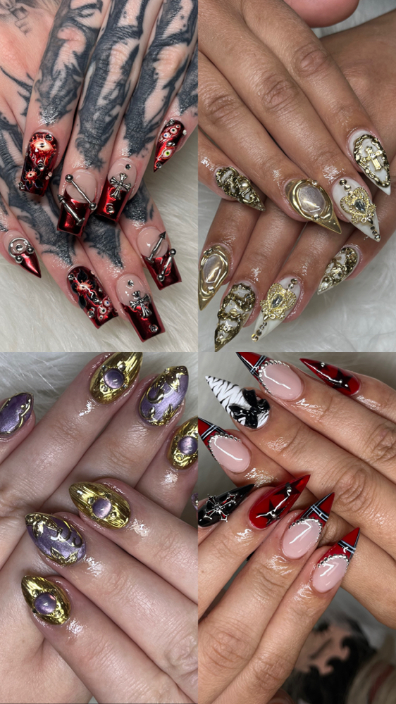 Level 3 Designs at Black Heart Beauty Bar in Portland, OR